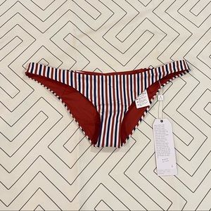 NWT Boys + Arrows Striped Bikini Bottom